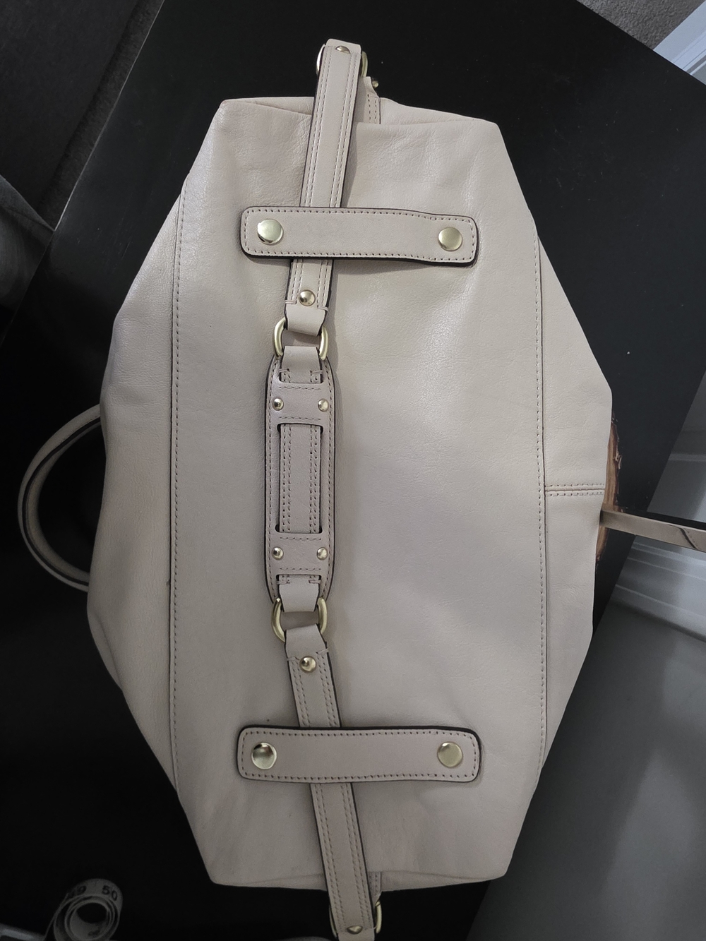 Coach Ashley Large Leather Satchel Handbag - Picture 6 of 16